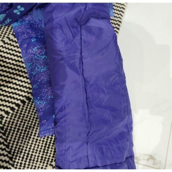 XMTN Water Resistant Multi Adjustable Purple Splatter Snowpants-Like New-Size 14 - Picture 14 of 16
